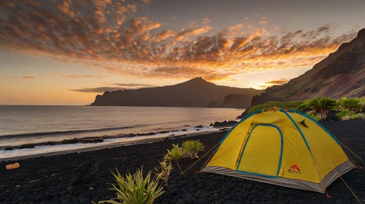 Imagen destacada del artículo: Acampar en La Gomera: Guía Completa para Mochileros y Parejas Aventureras