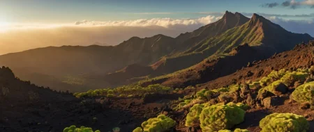 Imagen destacada para el artículo: Parque Nacional de la Caldera de Taburiente: Naturaleza Salvaje en La Palma