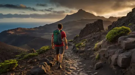Imagen destacada para el artículo: Camino de Santiago Gran Canaria: La Guía Definitiva del Peregrino Aventurero