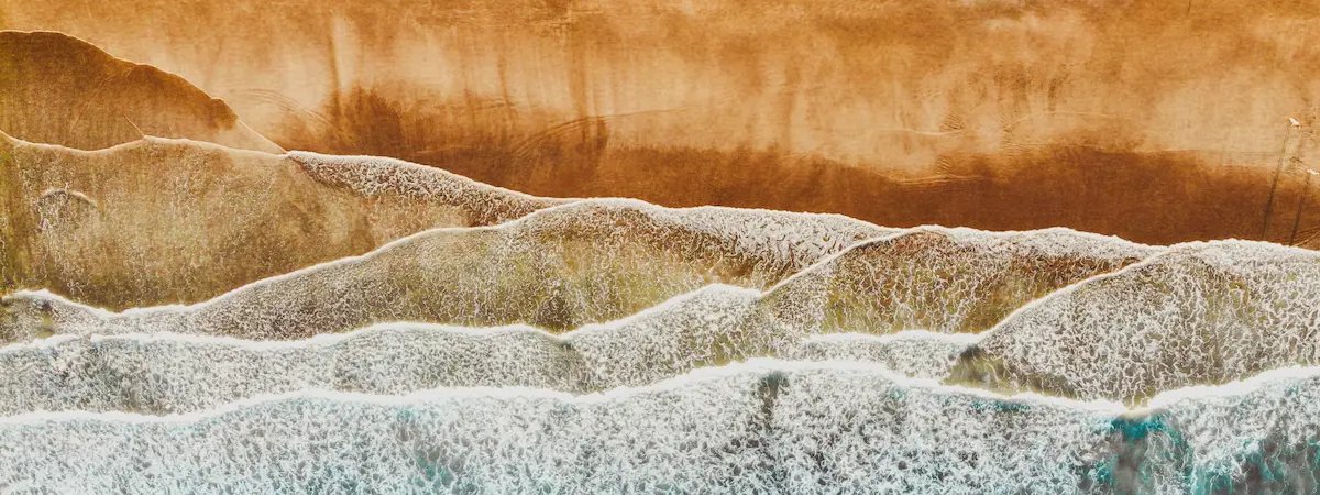 Vista aérea de las Islas Canarias