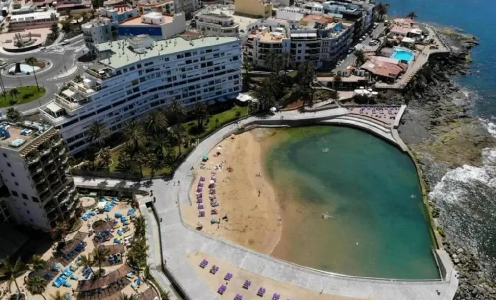 Paseo marítimo que conecta La Lajilla con otras playas de Arguineguín