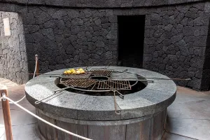 Imagen de Parrilla volcánica del Restaurante El Diablo
