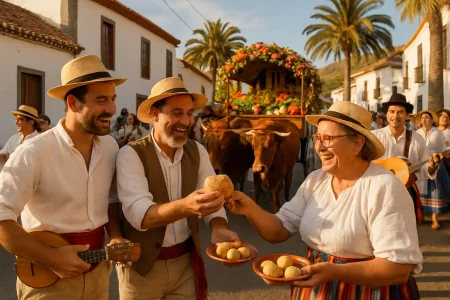 Imagen destacada para el artículo: Romerías Gran Canaria 2025: La Guía del Canario para Vivirlas (No Solo Verlas)