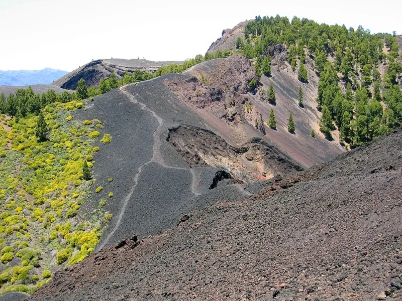 Imagen de Paisaje volcánico en la Ruta de los Volcanes, La Palma